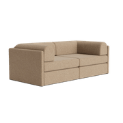 Addy 3 Seater Sofa - Copenhagen Espresso gallery detail image