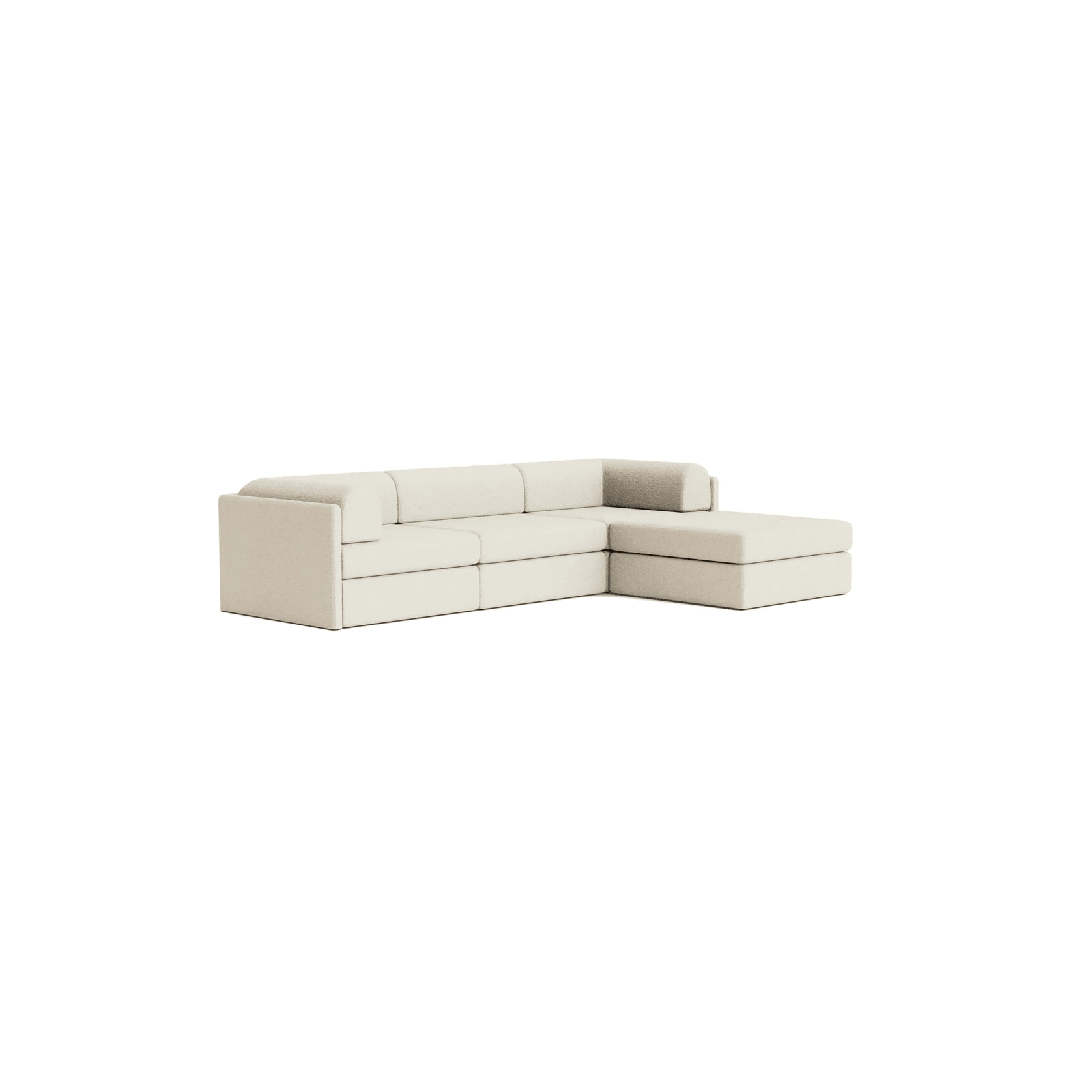 Addy 4 Seater Chaise Sofa gallery detail image