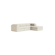 Addy 4 Seater Chaise Sofa gallery detail image