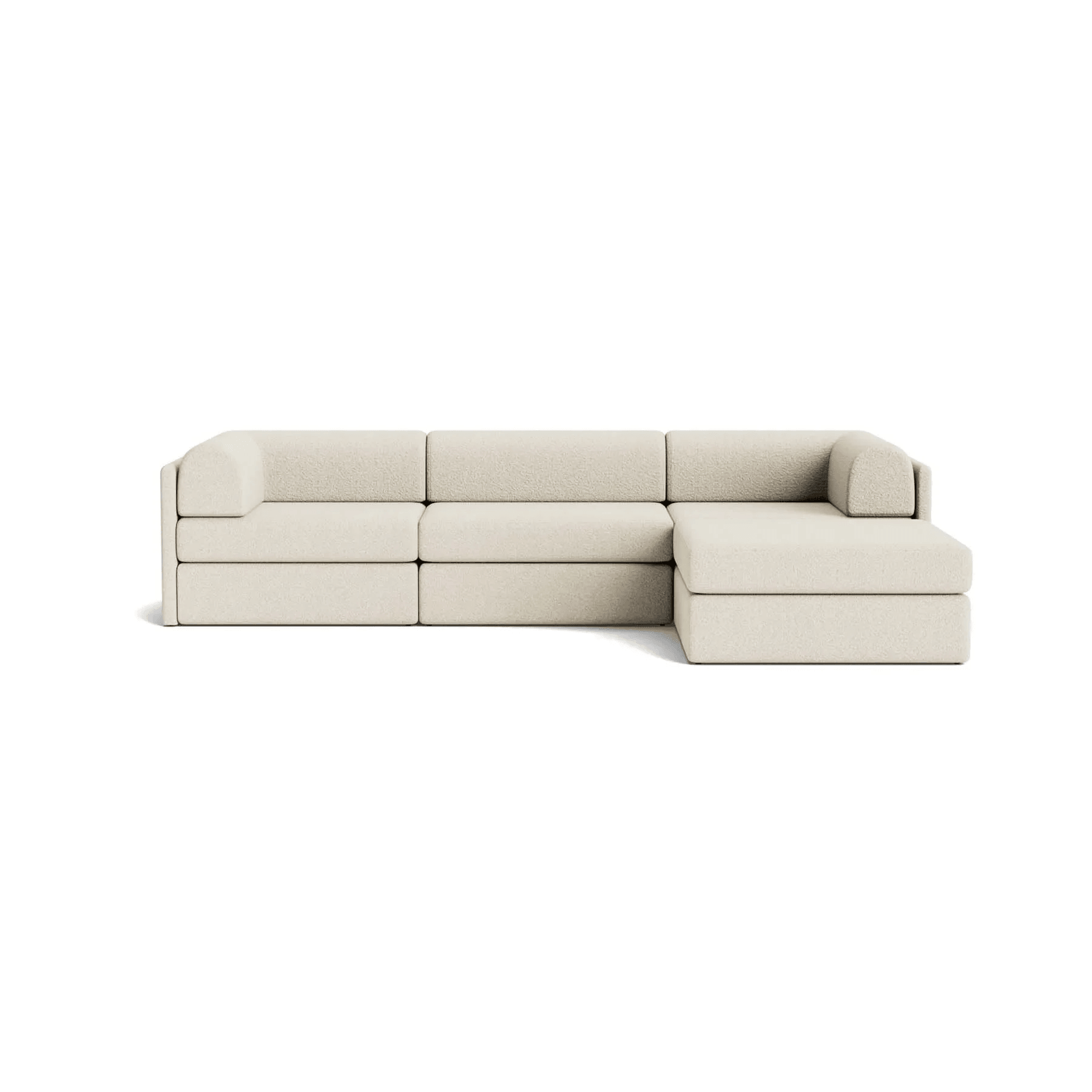 Addy 4 Seater Chaise Sofa gallery detail image