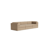 Addy 4 Seater Sofa - Copenhagen Espresso gallery detail image