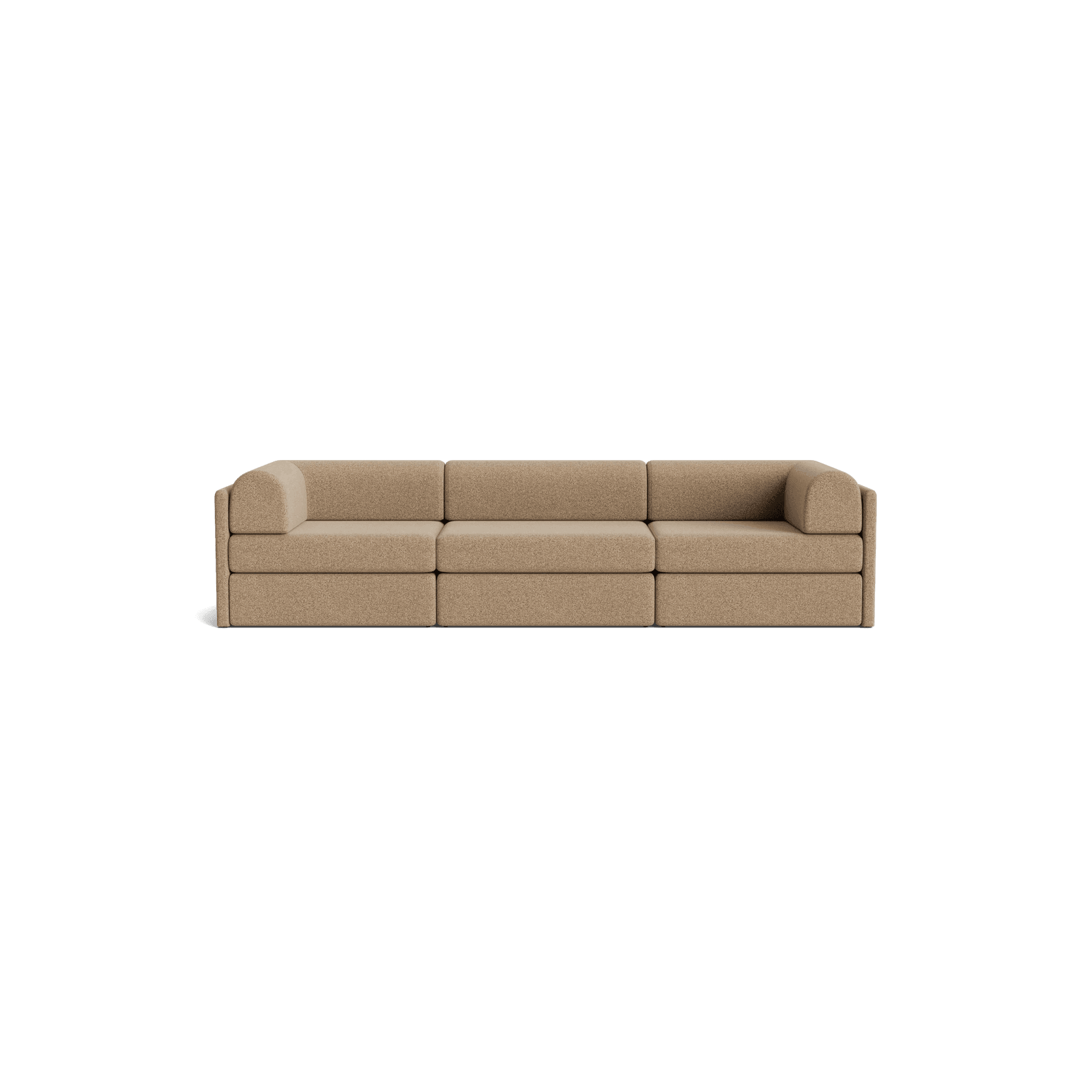 Addy 4 Seater Sofa - Copenhagen Espresso gallery detail image