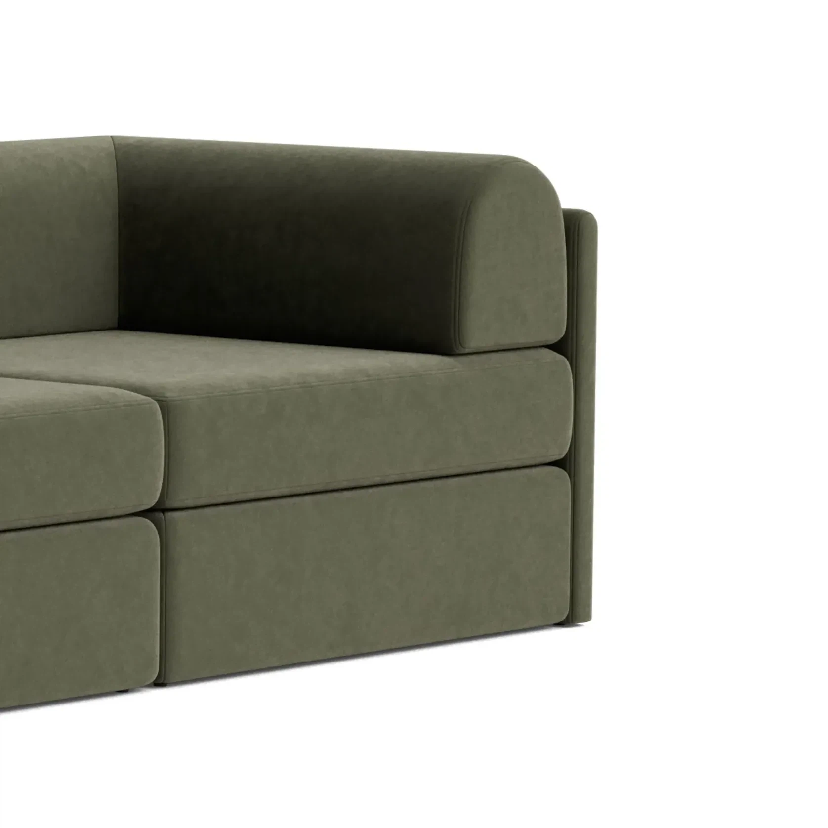 Addy 4 Seater Sofa - Eden Leaf gallery detail image