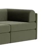 Addy 4 Seater Sofa - Eden Leaf gallery detail image