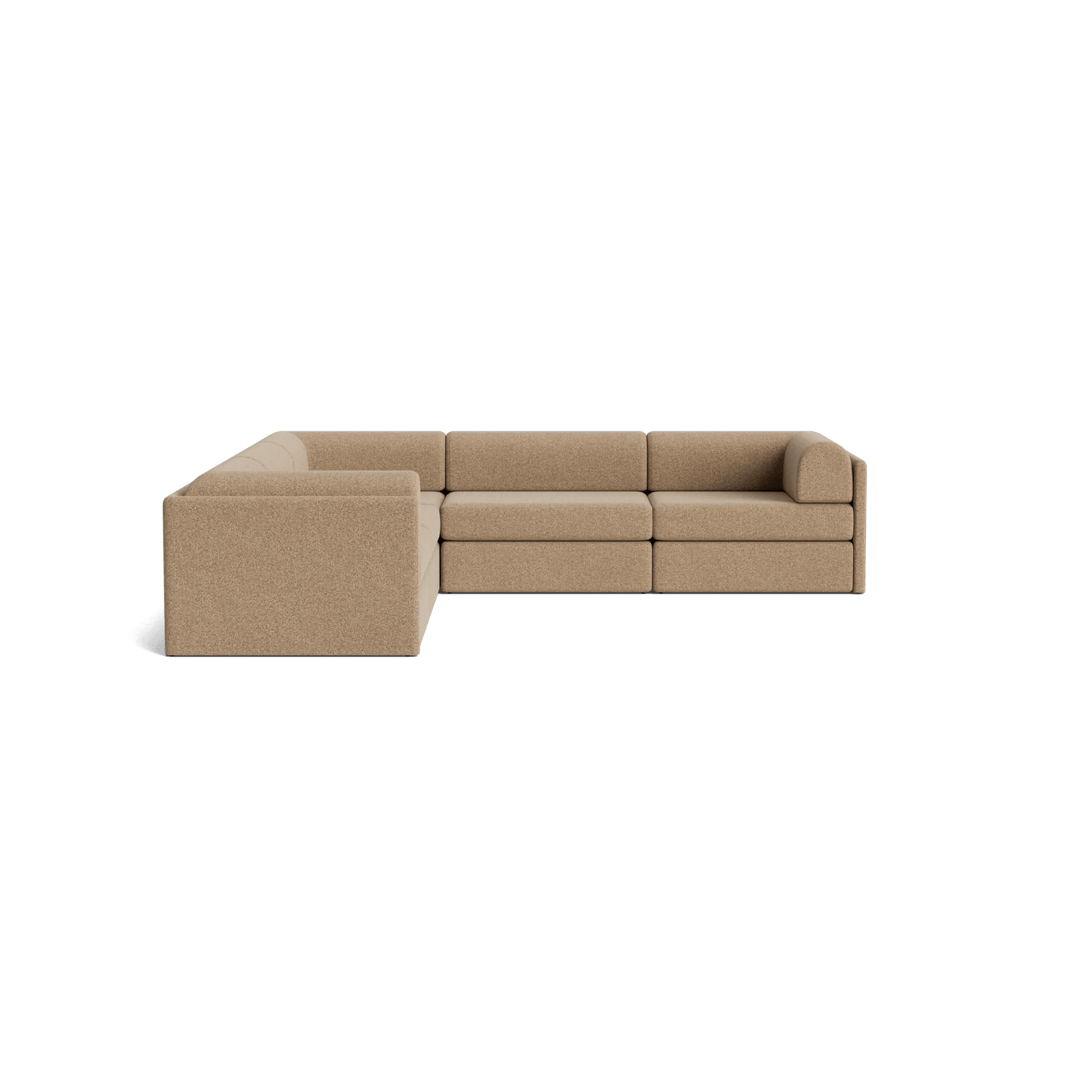 Addy Corner Sofa - Copenhagen Espresso gallery detail image