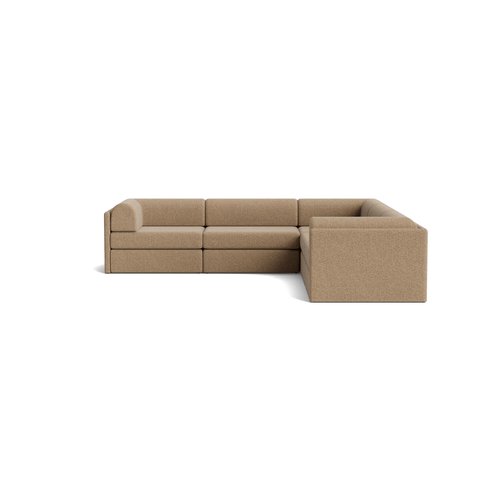 Addy Corner Sofa - Copenhagen Espresso gallery detail image