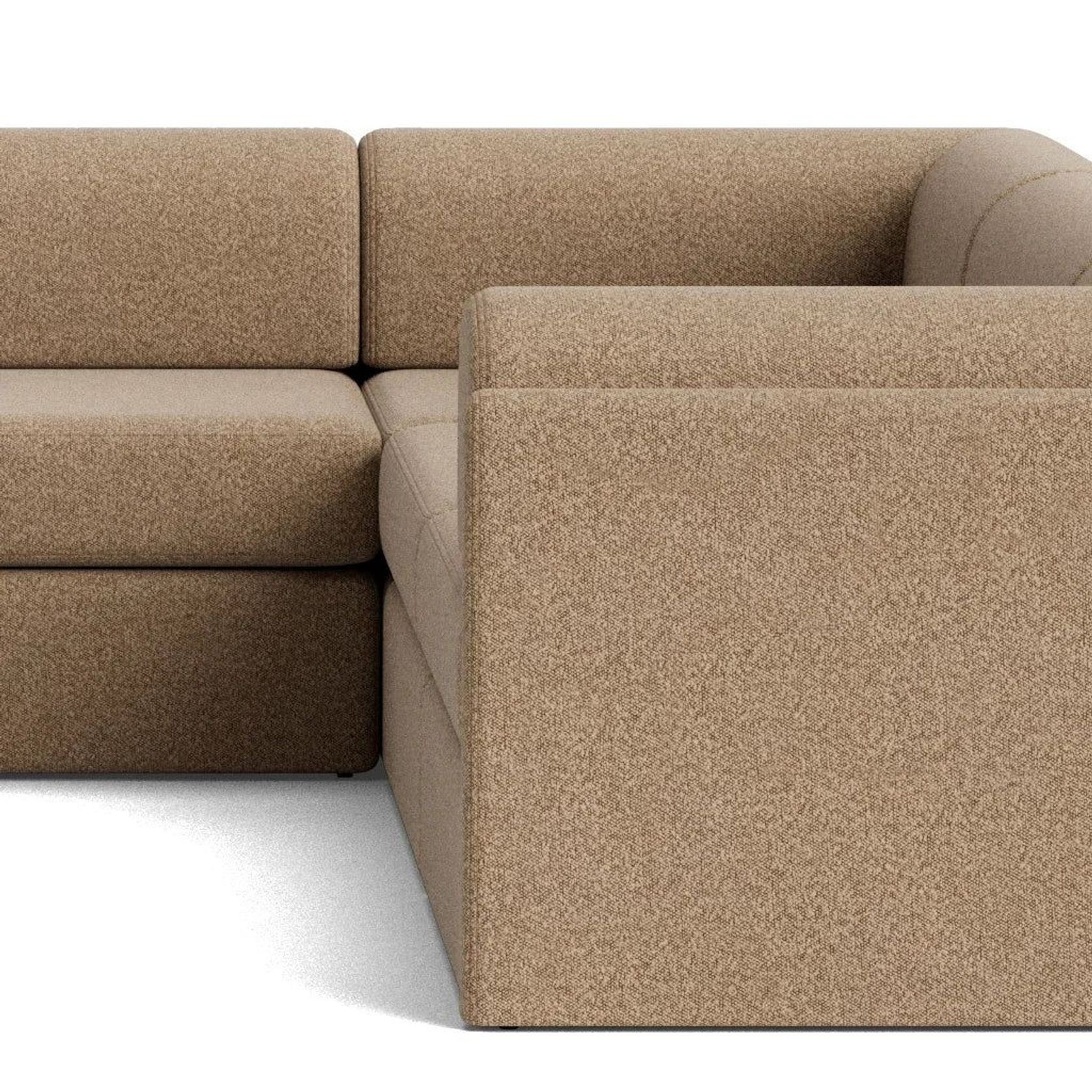 Addy Corner Sofa - Copenhagen Espresso gallery detail image