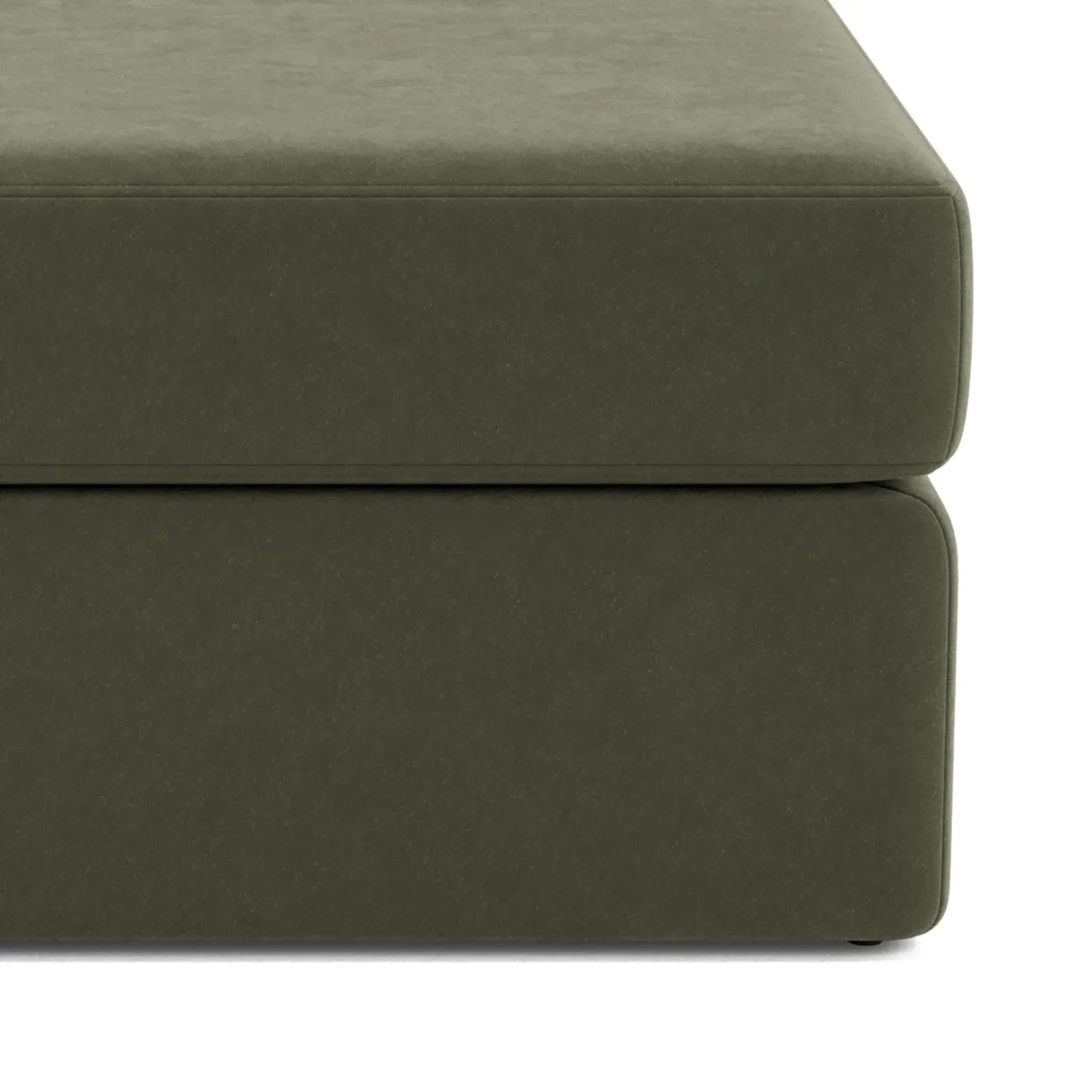 Addy Ottoman - Eden Leaf gallery detail image