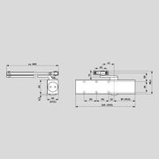 Dorma TS83 EN3-6 Door Closer Fire Rated Gold 38020802 gallery detail image