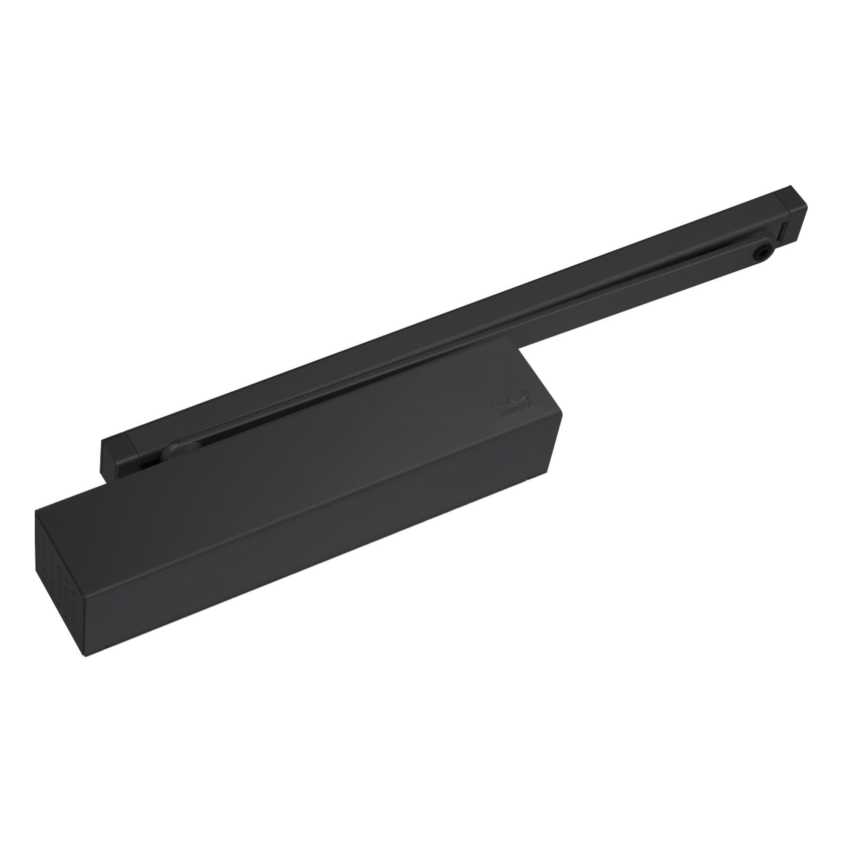 Dorma TS93B EN1-5 Door Closer Pull Side Black 43090519 gallery detail image
