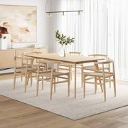 Bruno 180cm Dining Table | Natural Oak gallery detail image
