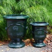 Green Glaze-Look Anduze Urn gallery detail image