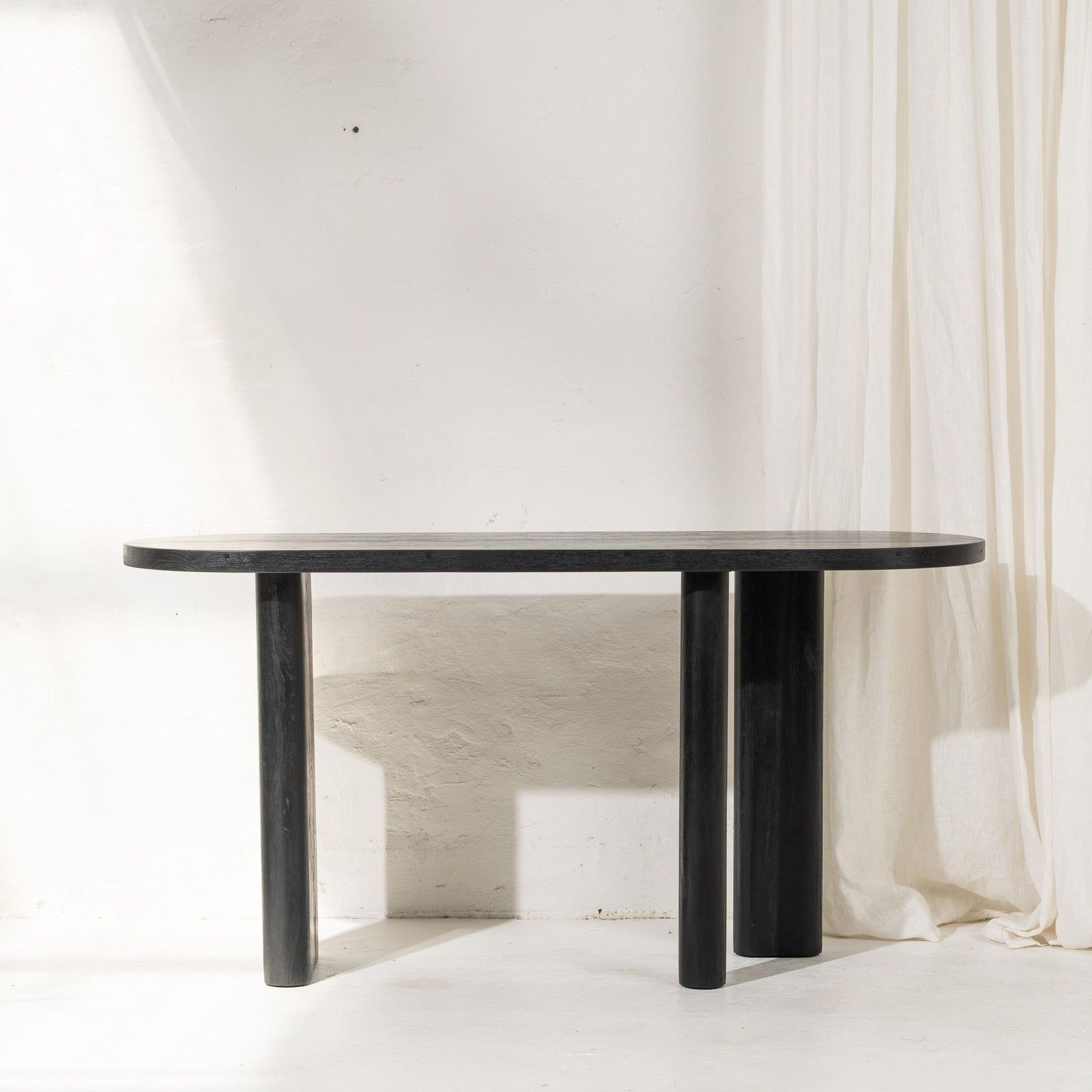 Edra Sculptural Console - Black gallery detail image