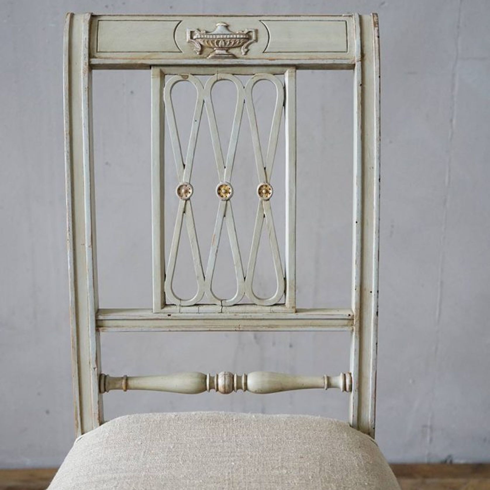 French Directoire Painted Chairs (Pair) gallery detail image