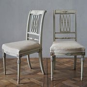 French Directoire Painted Chairs (Pair) gallery detail image