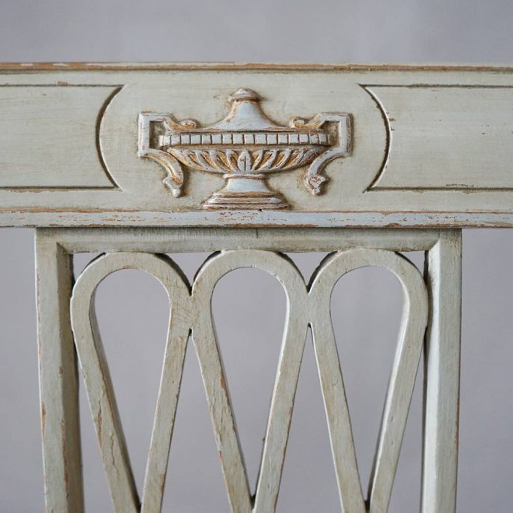 French Directoire Painted Chairs (Pair) gallery detail image