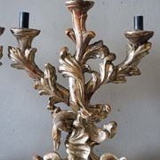 Italian Rococo Candlesticks (Pair) gallery detail image