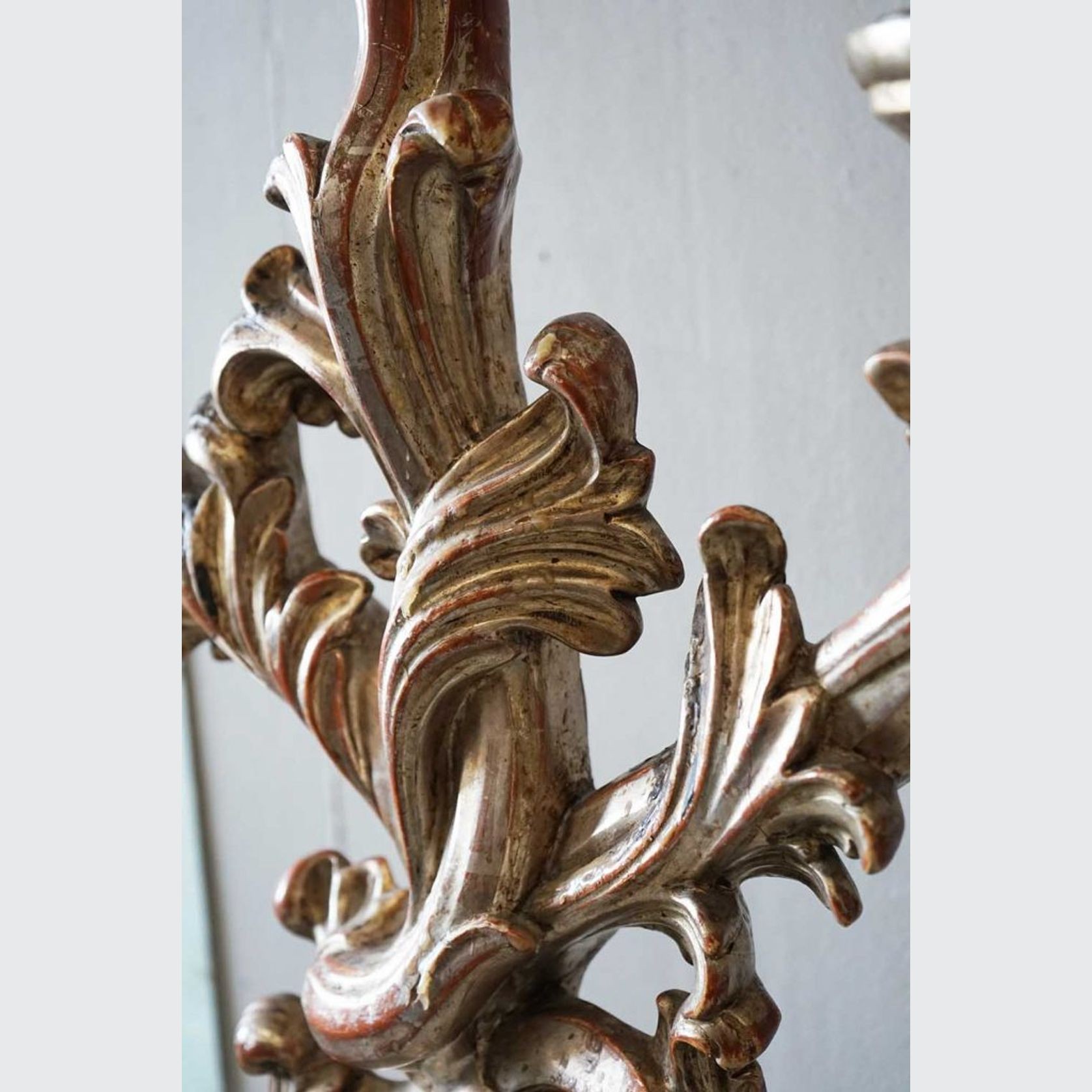 Italian Rococo Candlesticks (Pair) gallery detail image