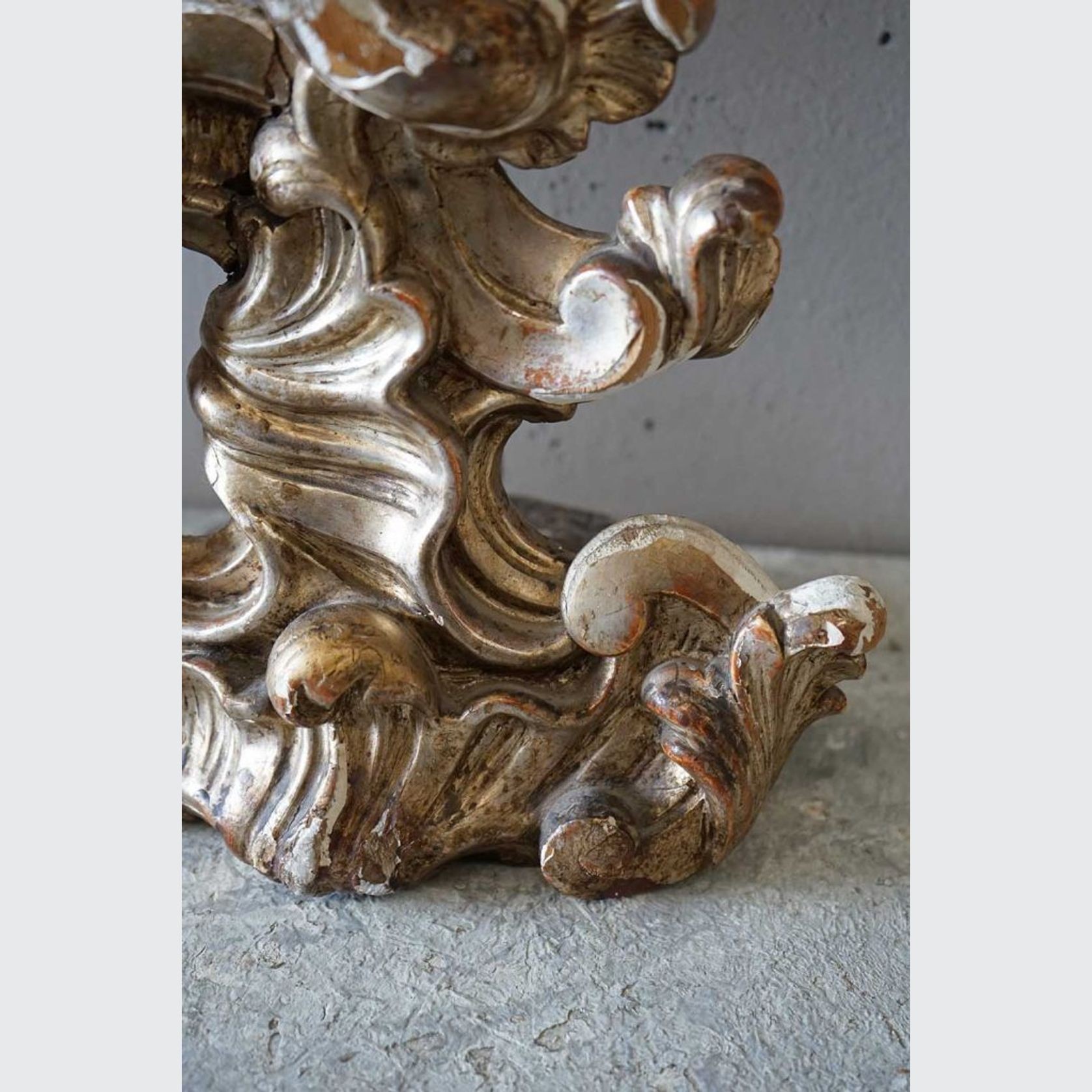 Italian Rococo Candlesticks (Pair) gallery detail image