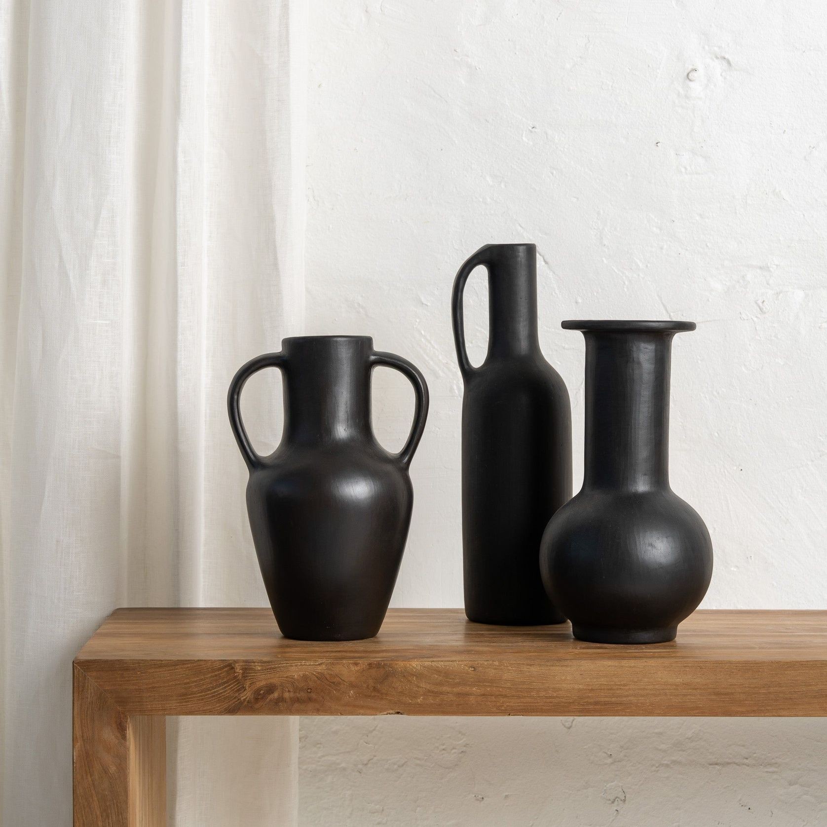 Advik Bottle Vase with Handle gallery detail image