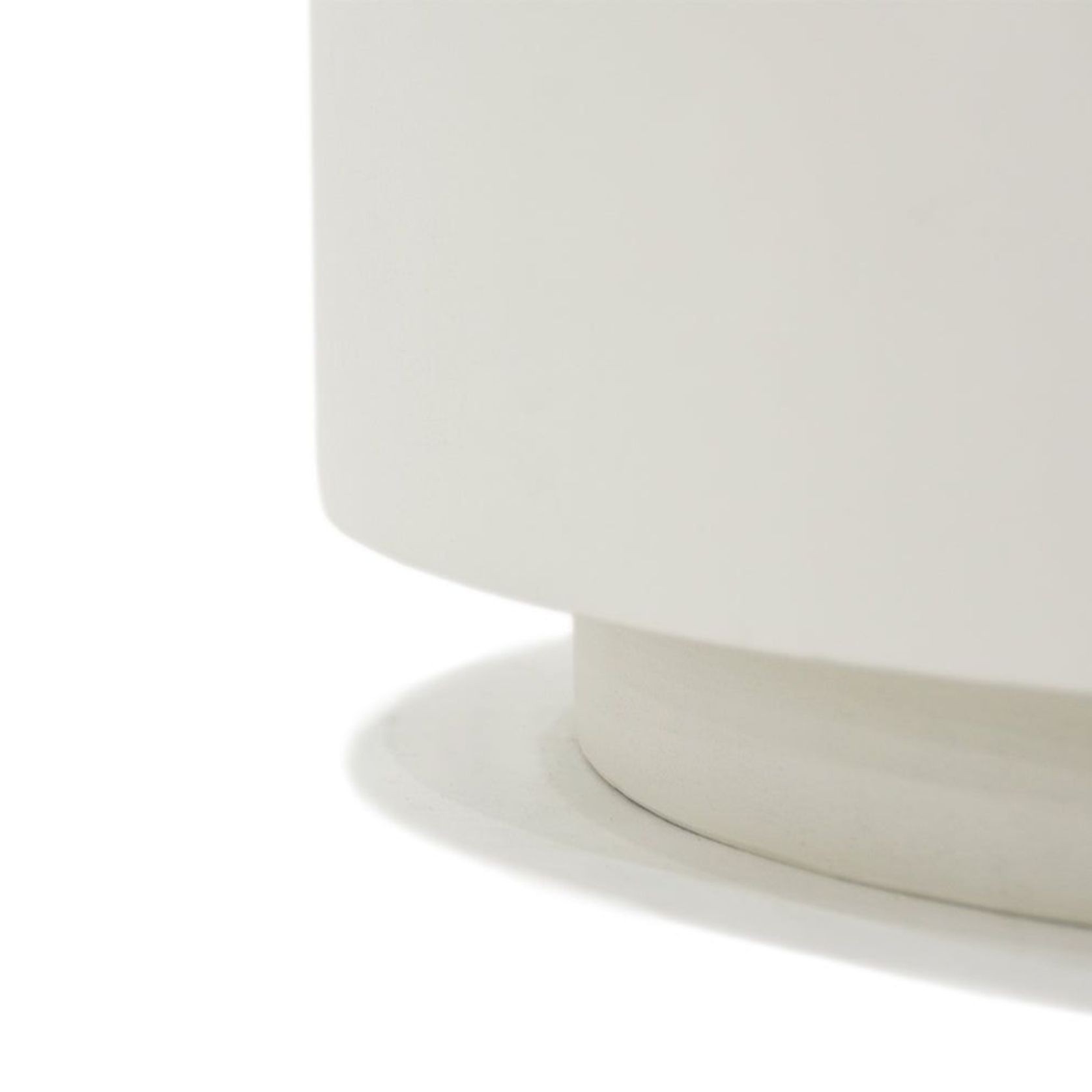 Rome Coffee Table Medium Cream White gallery detail image