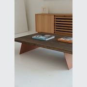 Solid Oak Terracotta Coffee Table gallery detail image