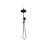 Mica Fluted Gooseneck Shower Rail gallery detail image