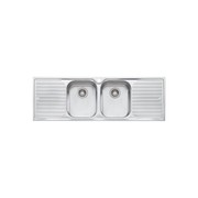 Diaz Double Bowl Sink With Double Drainer gallery detail image