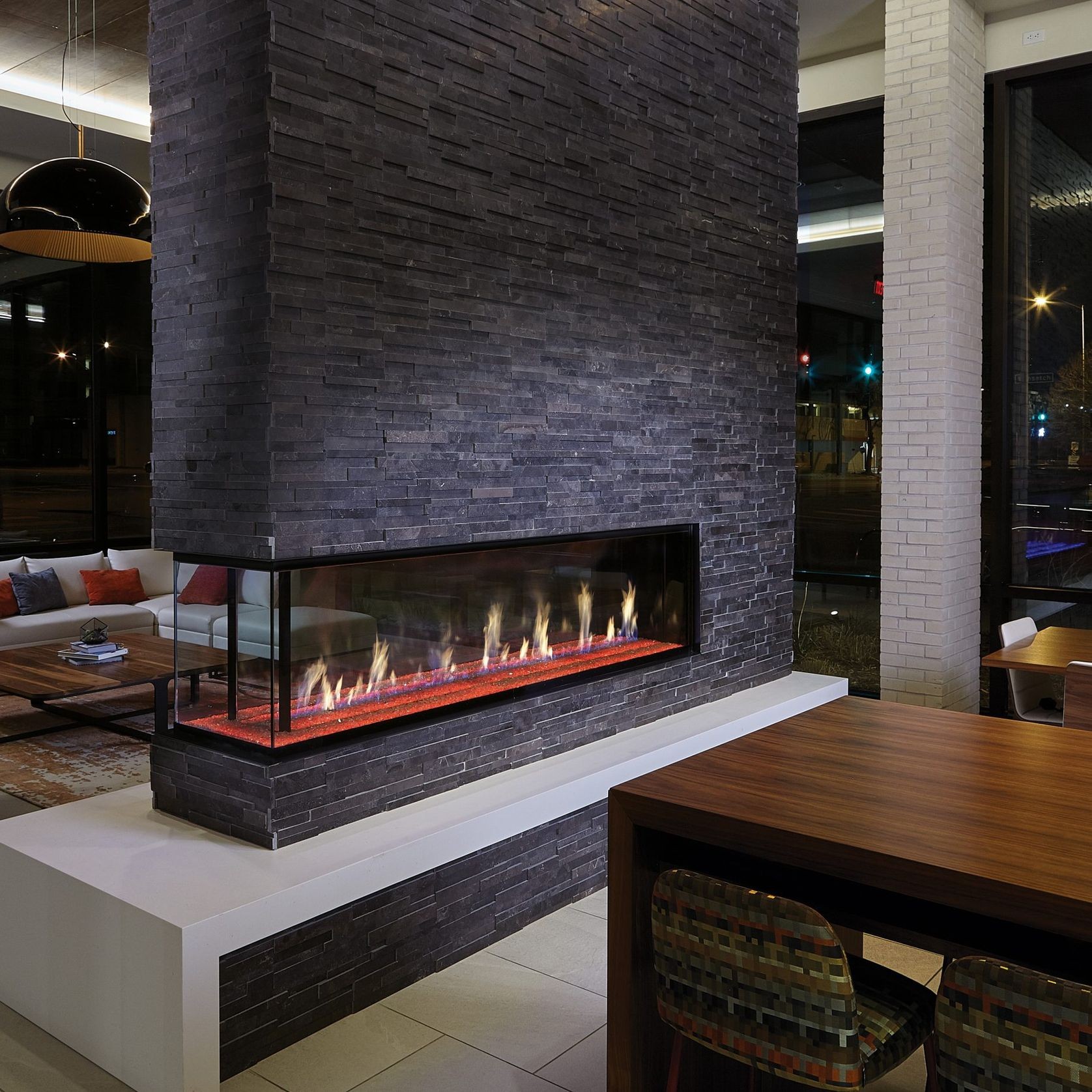 Davinci Pier Gas Fireplaces gallery detail image