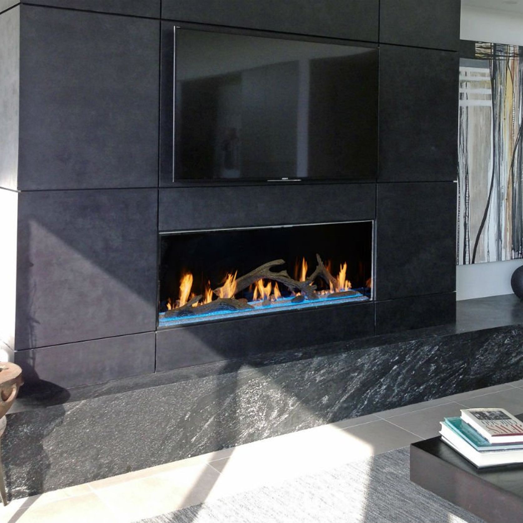Davinci Single Sided Gas Fireplace gallery detail image