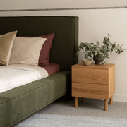 Harmony Bedside Table - Oak gallery detail image