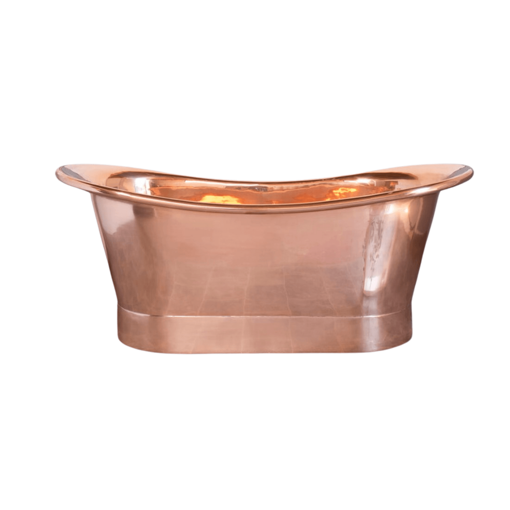 The Copper Bath Tub - Kahali Copper Double Slipper Smooth 1700mm - CB5021-D67 gallery detail image