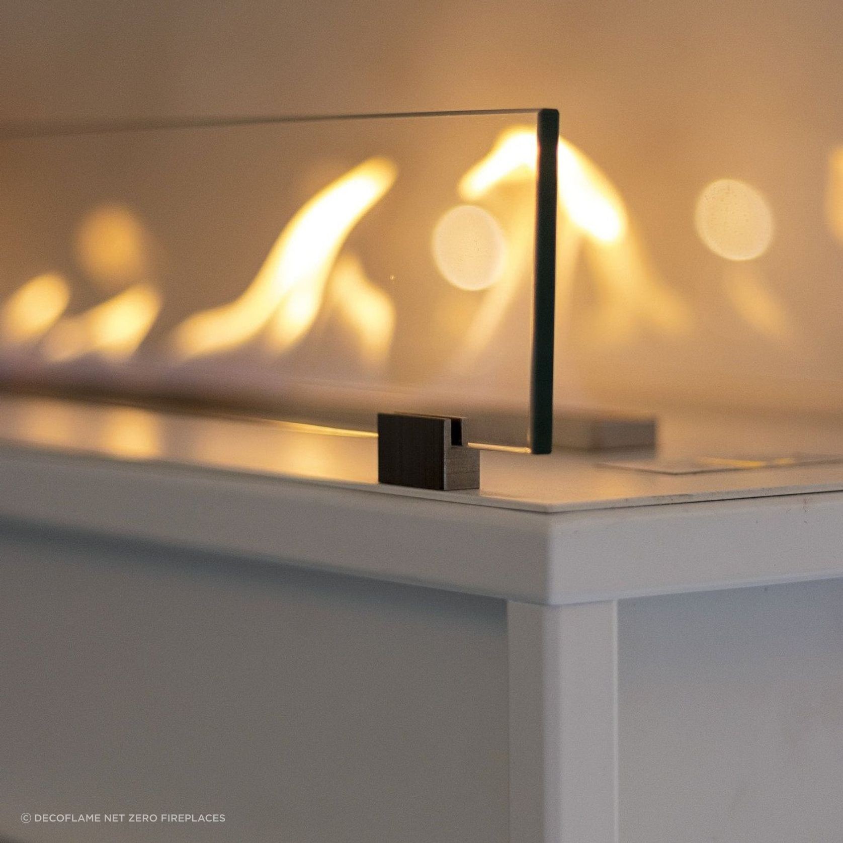 Decoflame Torino Wall Mounted BEV Net Zero Fireplace gallery detail image