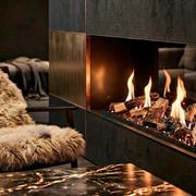 Decoflame BEV LogicWood Fireplace gallery detail image