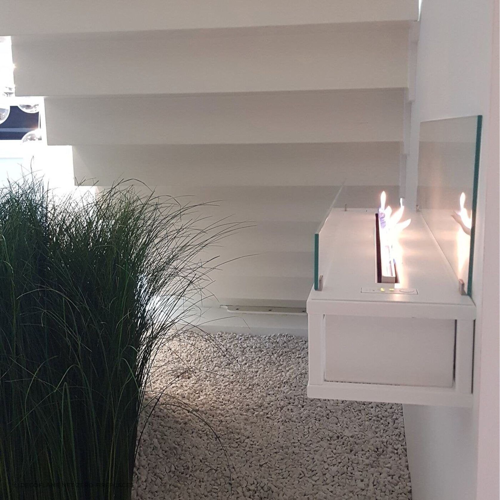 Decoflame Torino Wall Mounted BEV Net Zero Fireplace gallery detail image