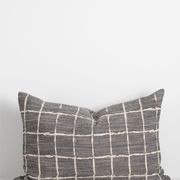 Baya Johnson Lumbar Cushion - Black gallery detail image