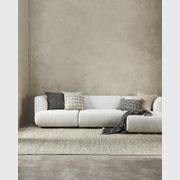 Baya Johnson Lumbar Cushion - Black gallery detail image