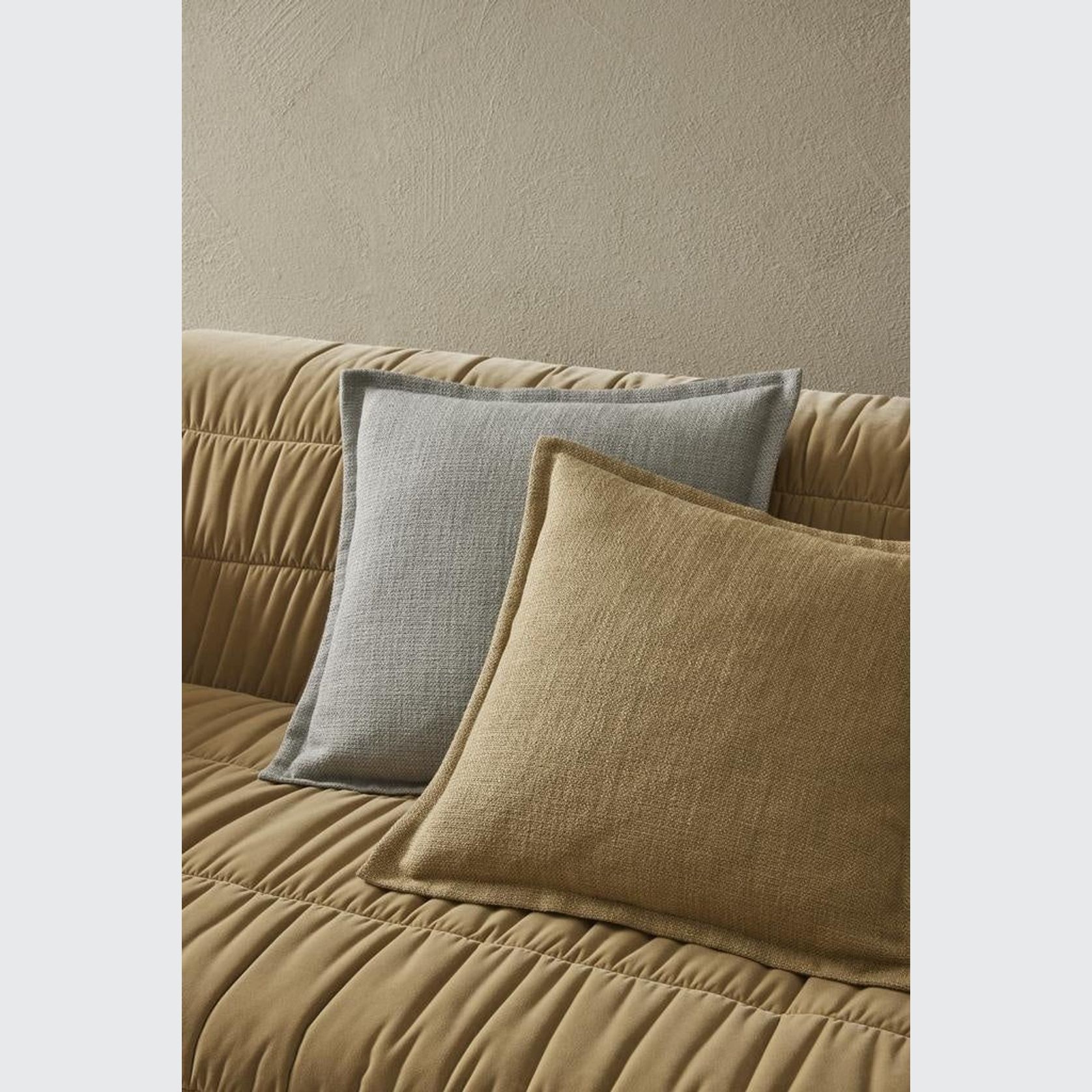 Weave Home Figlio Cushion - Sandstone | 50 x 50cm gallery detail image