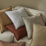 Weave Home Fiore Cushion - Ecru | Square and Lumbar gallery detail image