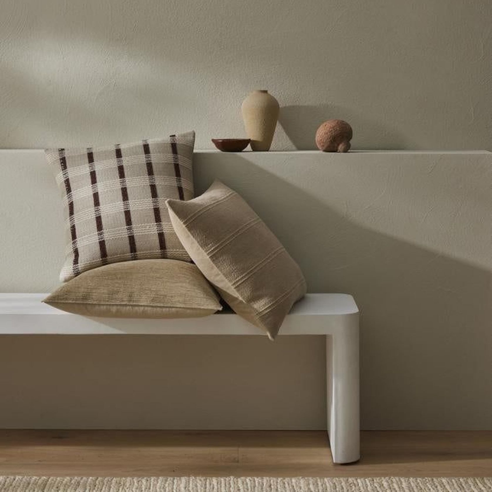 Weave Home Marmaris Cushion -  Rosewood | 50 x 50cm gallery detail image