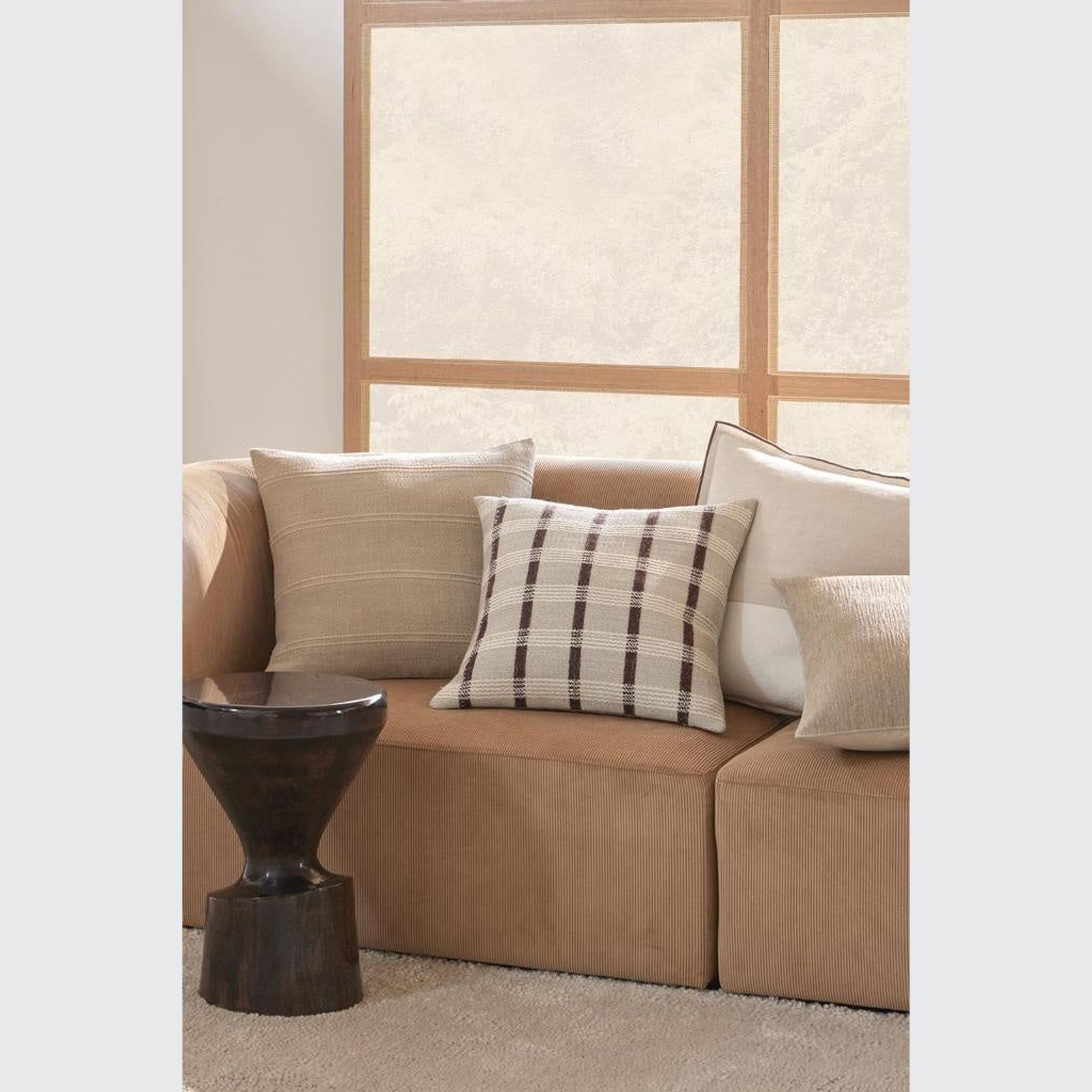 Weave Home Riccardo Cushion - Terra | 50 x 50cm gallery detail image