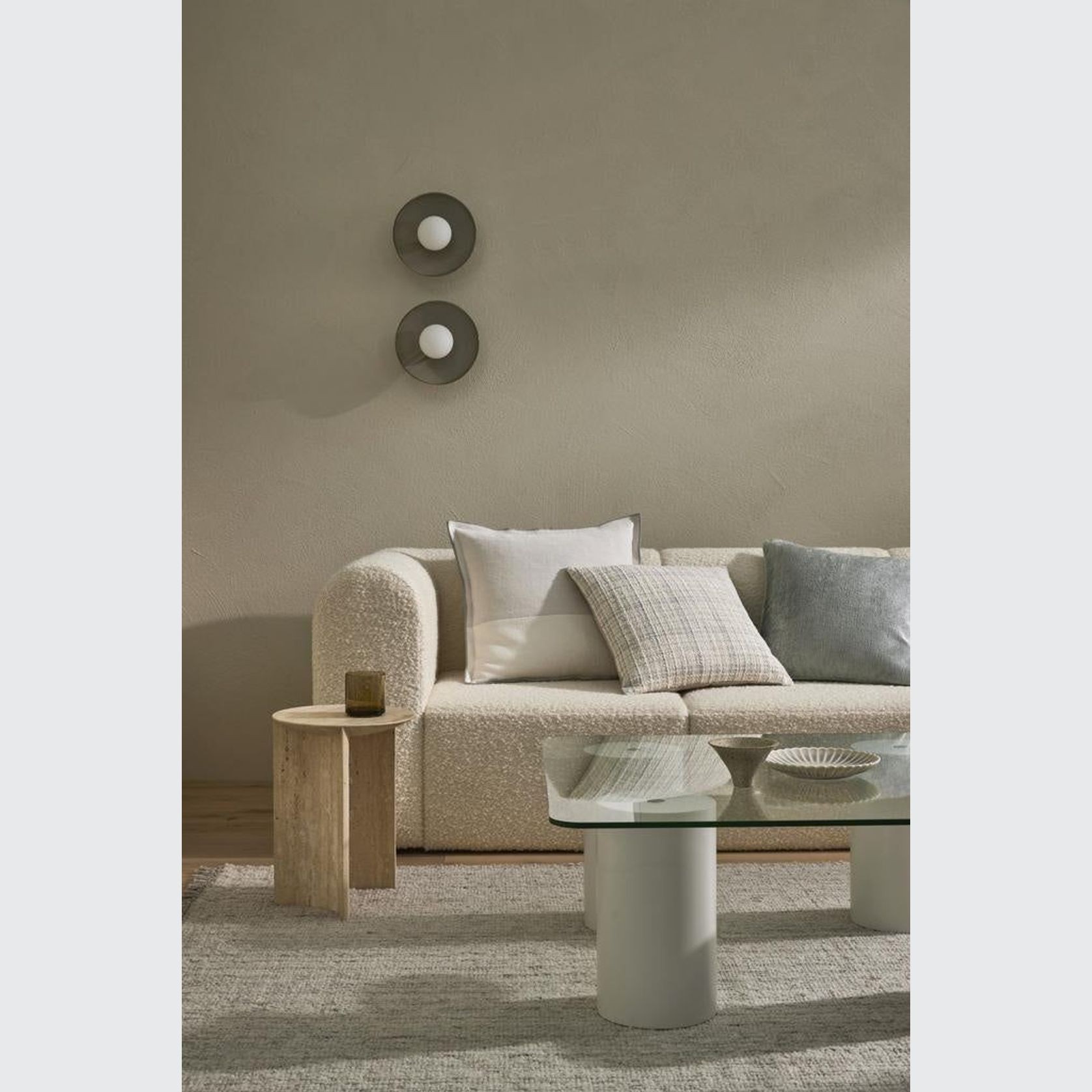 Weave Home Riccardo Cushion - Glacier | 50 x 50cm gallery detail image