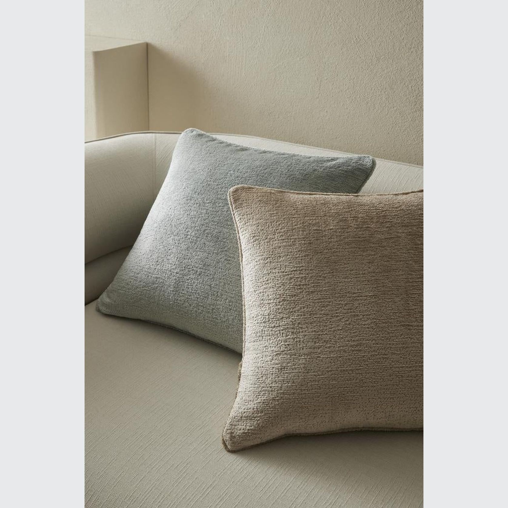 Weave Home Tempo Cushion - Mink | 50 x 50cm gallery detail image