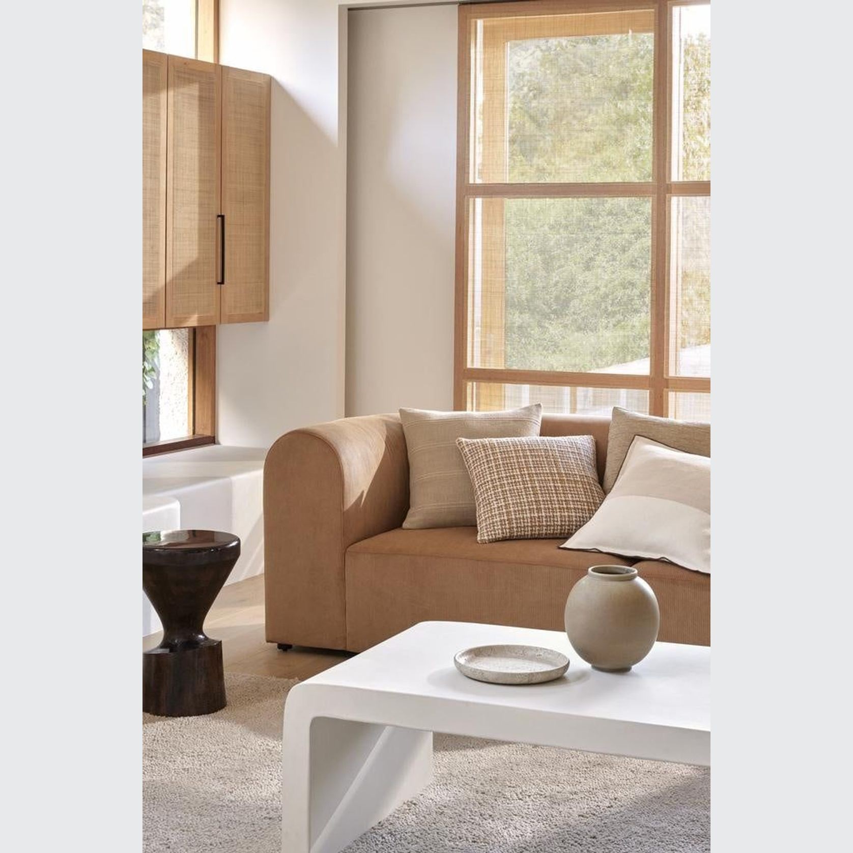 Weave Home Riccardo Cushion - Terra | 50 x 50cm gallery detail image