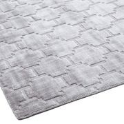 Tribe Home Sanctuary Rug - Grey | 100% Pure Silk gallery detail image