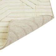 Soren Liv Bower Criss Cross Rug - Ivory | 100% Wool gallery detail image