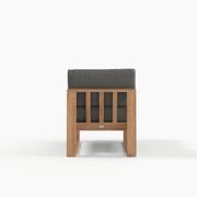 Milford Lounge Single Chair Armless | Outdoor Furniture gallery detail image