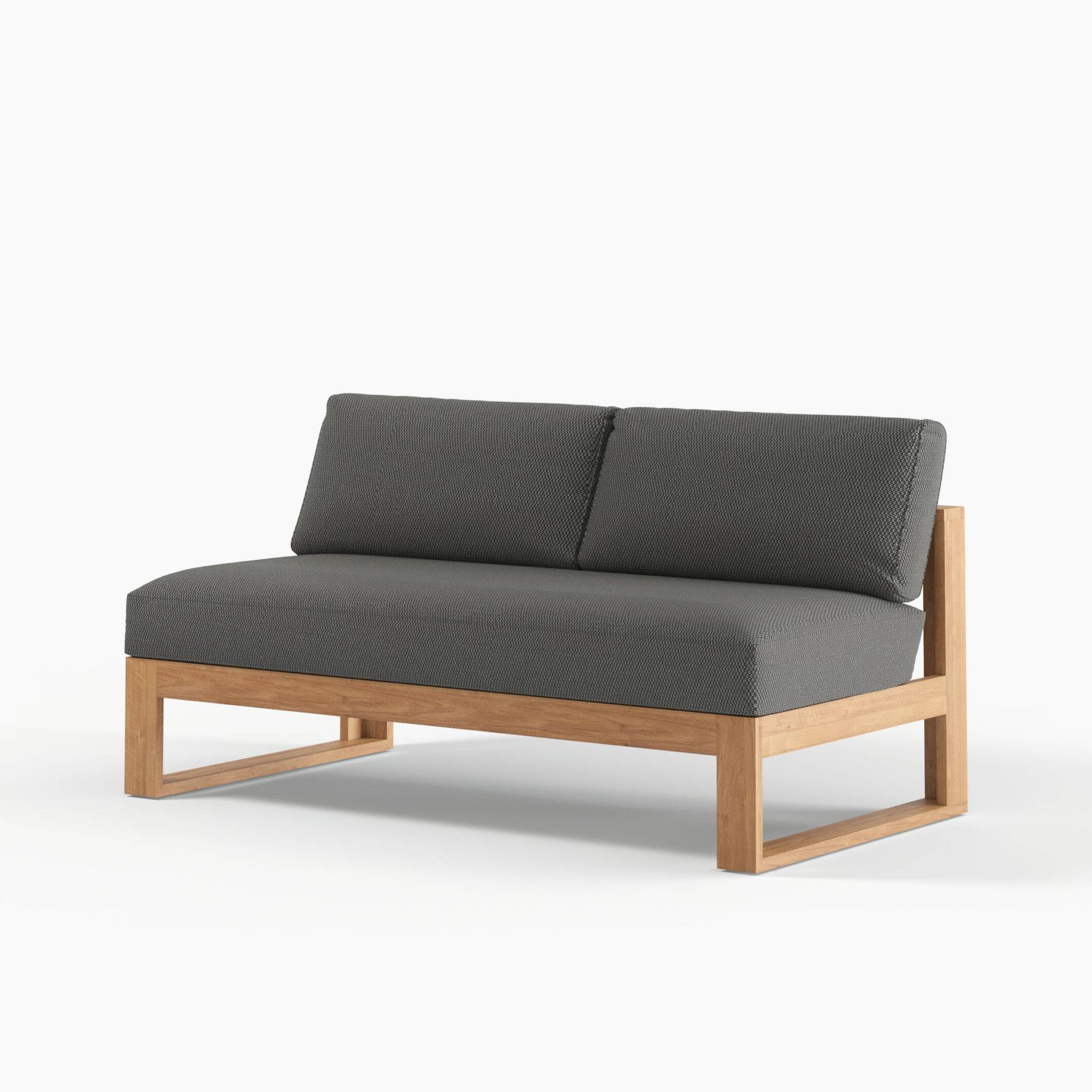 Milford Lounge 2 Seater Armless | Outdoor Furniture gallery detail image