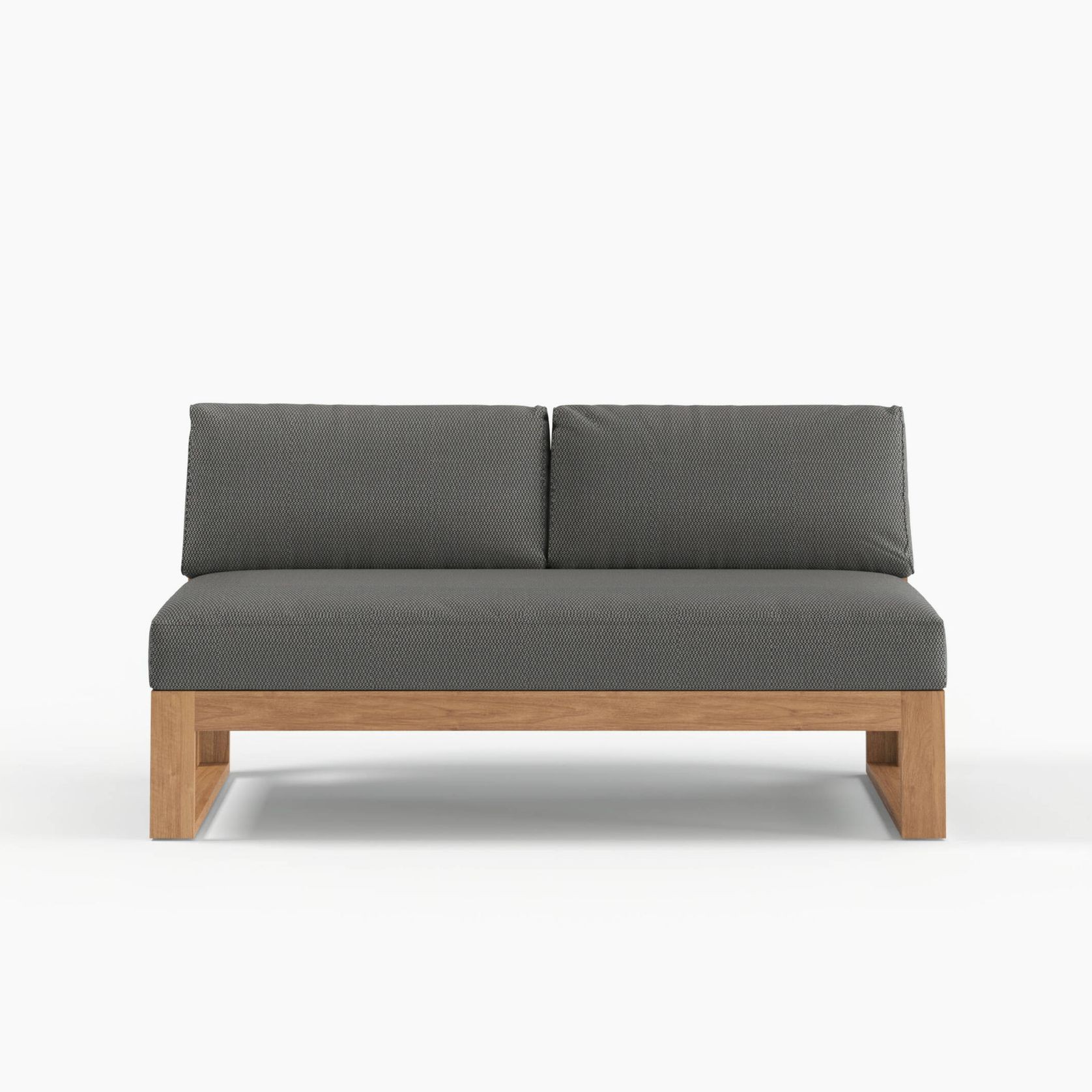 Milford Lounge 2 Seater Armless | Outdoor Furniture gallery detail image