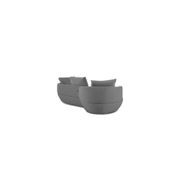 Digital Large Rounded 3-seat Sofa gallery detail image